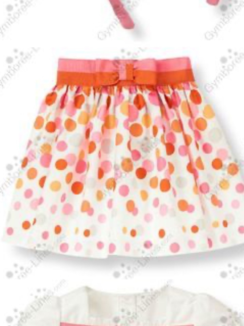Janie and Jack 2013 Patisserie Collection Girls Polka Dot Skirt